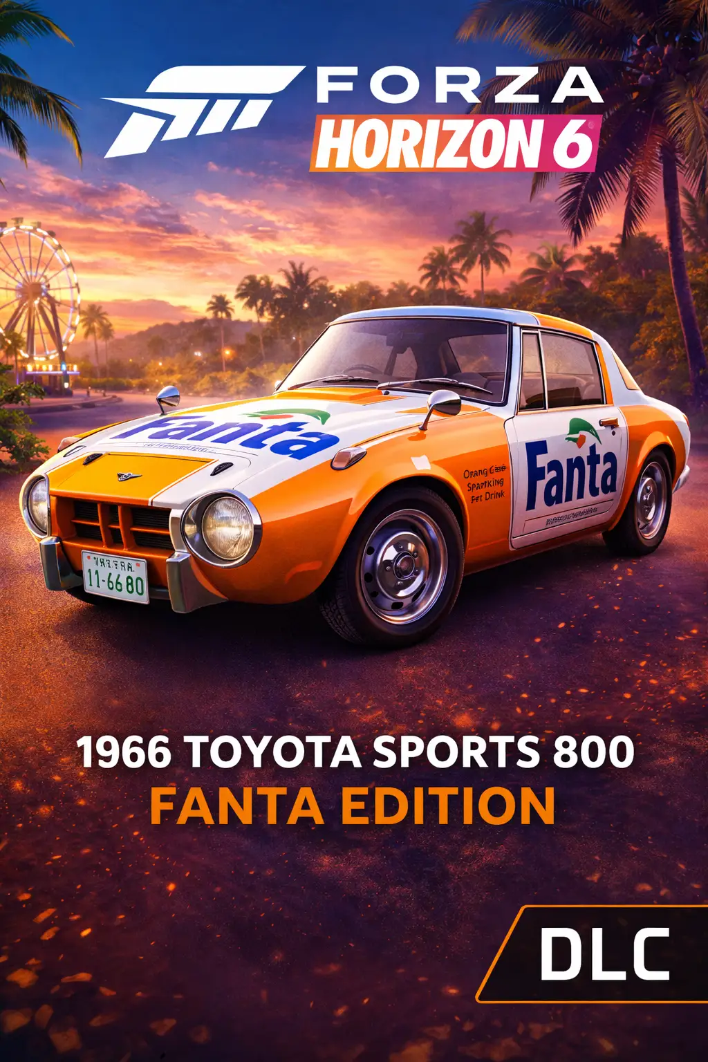 Forza Horizon 6 - 1966 Toyota Sports 800 Fanta Edition DLC (Global) (PC / Xbox Series X|S) - Xbox Live - Digital Key