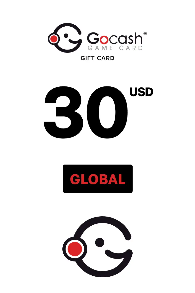 GoCash Game Card 30 USD Gift Card (Global) - Digital Key