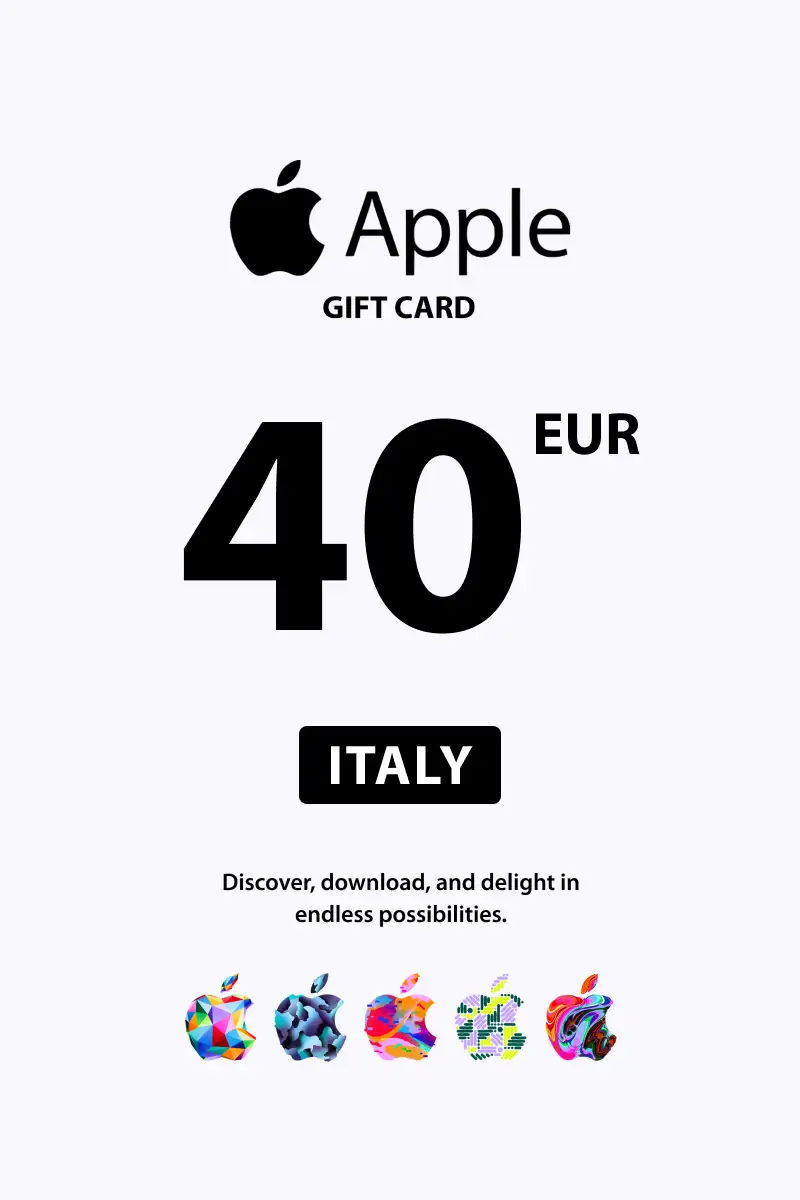 Apple 40 EUR Gift Card (Italy) - Digital Key
