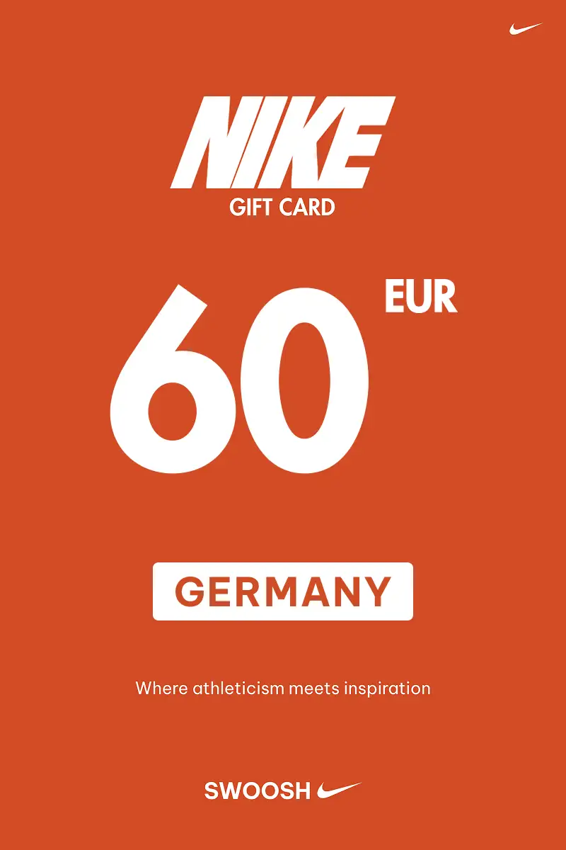 Nike 60 EUR Gift Card (Germany) - Digital Key
