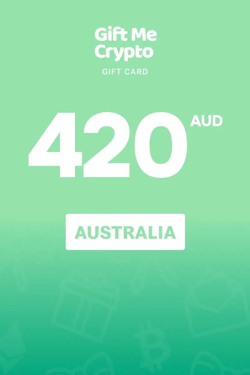 Gift Me Crypto 420 AUD Gift Card (Australia) - Digital Key