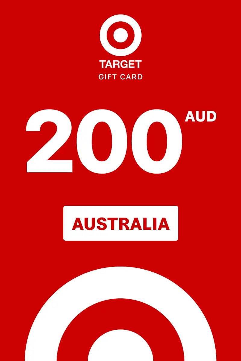 Target 200 AUD Gift Card (Australia) - Digital Key