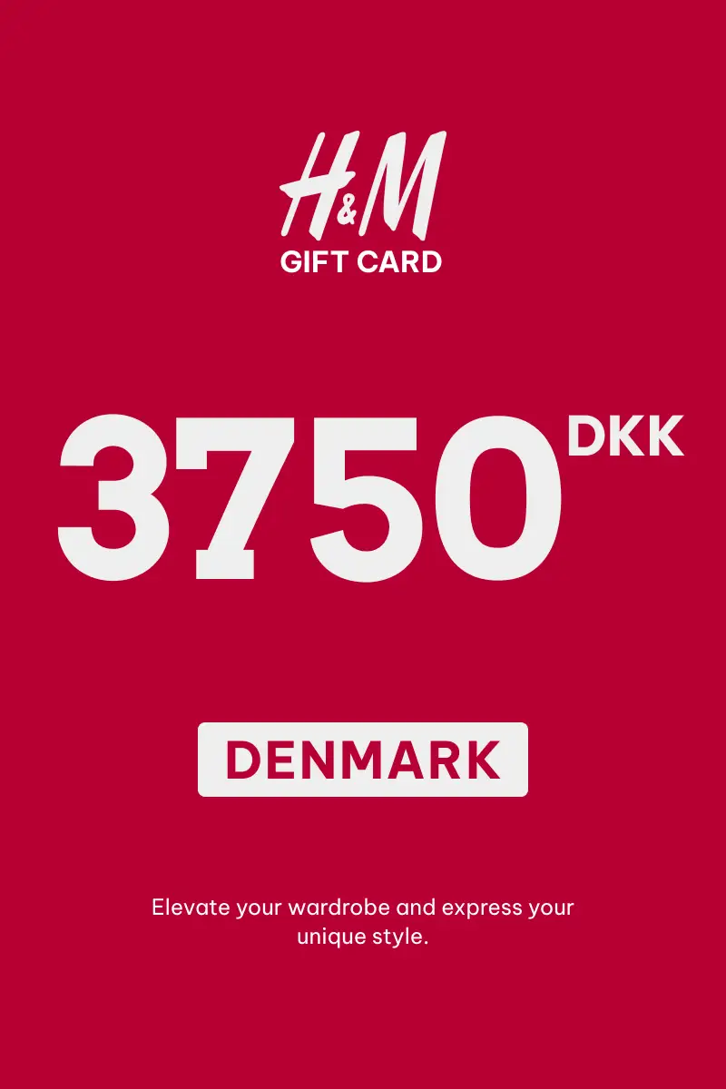 HandM 3750 DKK Gift Card (Denmark) - Digital Key