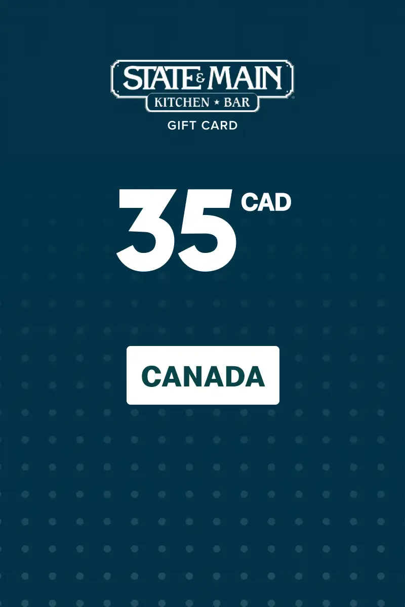 State and Main 35 CAD Gift Card (Canada) - Digital Key