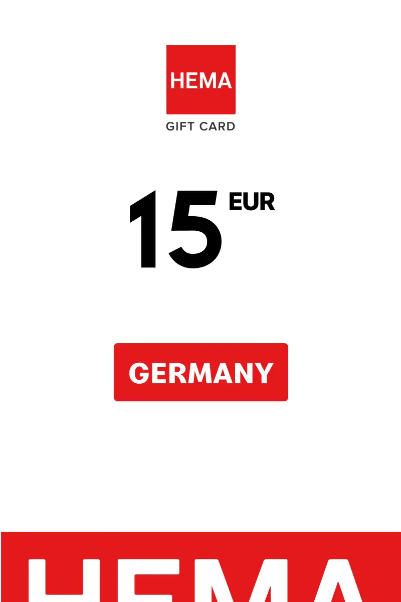 HEMA 15 EUR Gift Card (Germany) - Digital Key