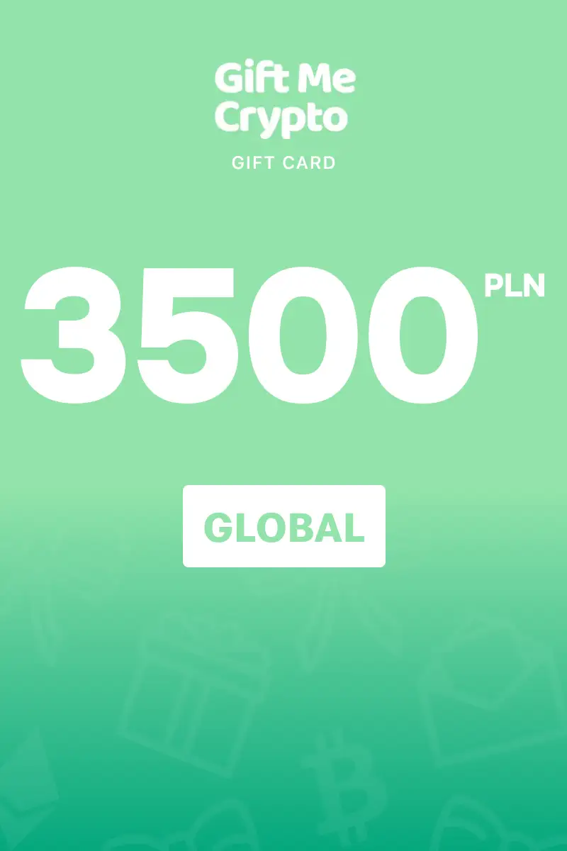Gift Me Crypto 3500 PLN Gift Card (Global) - Digital Key