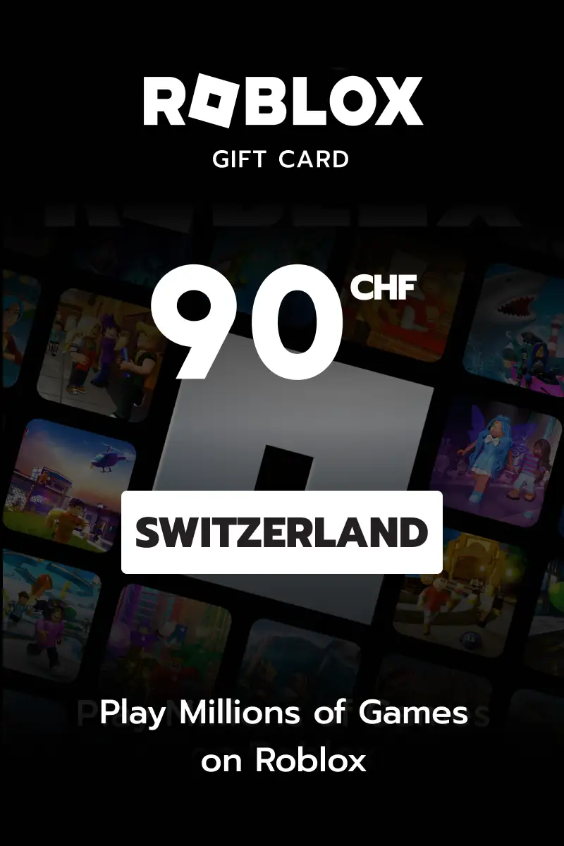 Roblox 90 CHF Gift Card (Switzerland) - Digital Key