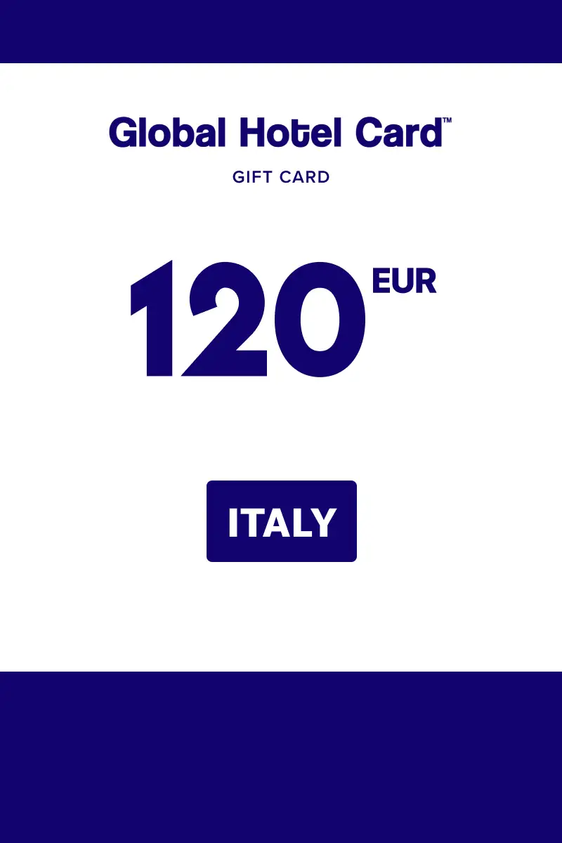 Global Hotel Card 120 EUR Gift Card (Italy) - Digital Key