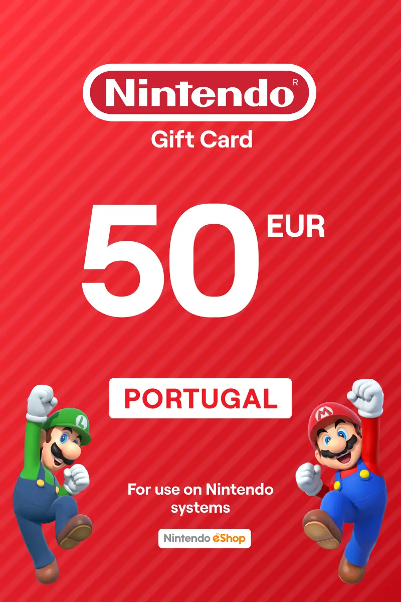 Nintendo eShop 50 EUR Gift Card (Portugal) - Digital Key