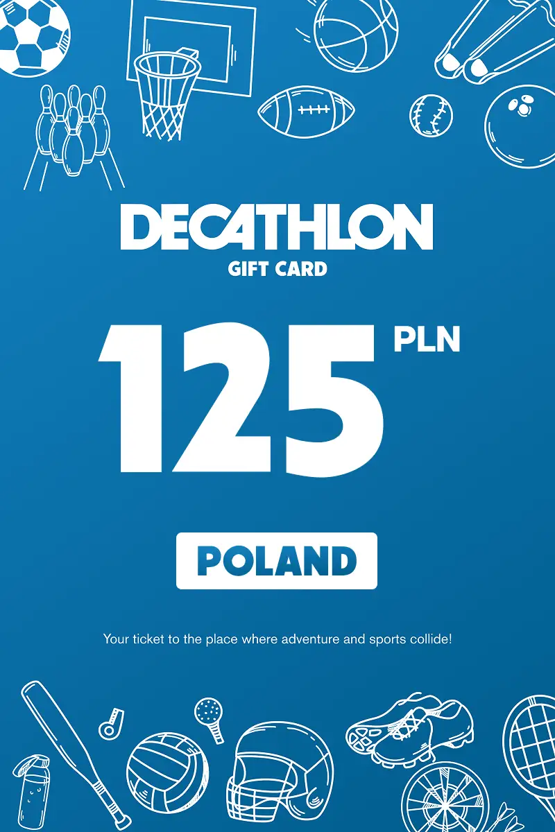 Decathlon 125 PLN Gift Card (Poland) - Digital Key