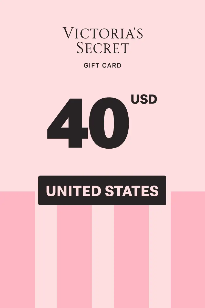 Victoria's Secret Pink 40 USD Gift Card (United States) - Digital Key