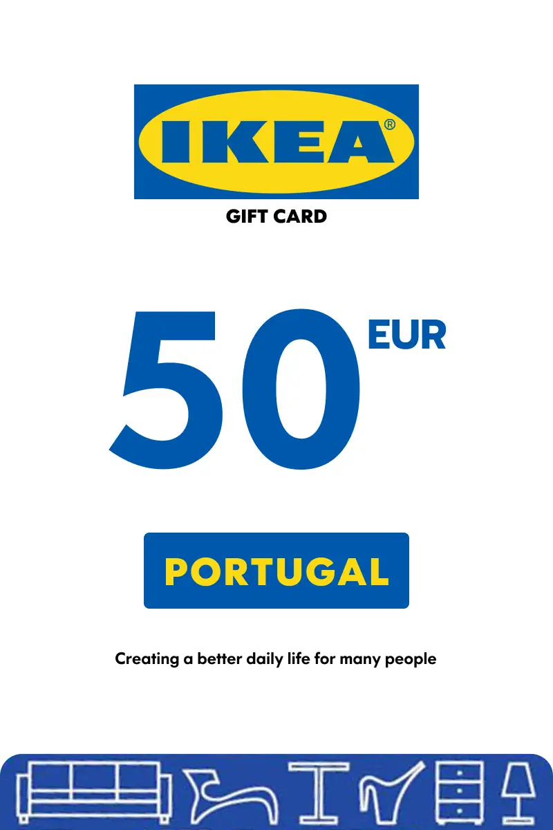 Buy IKEA 50 EUR Gift Card (Portugal) Digital Key