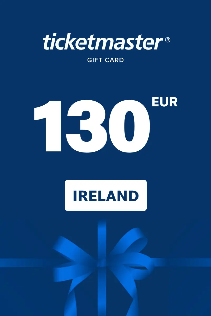 Ticketmaster 130 EUR Gift Card (Ireland) - Digital Key
