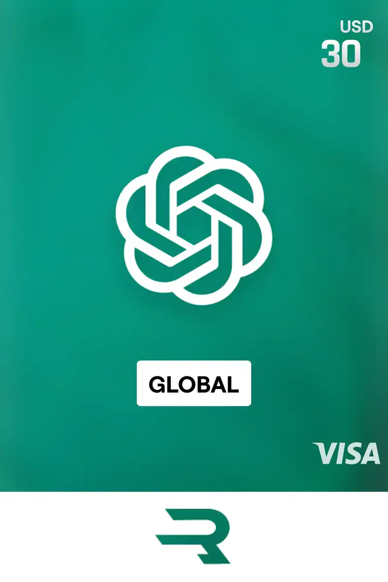 Rewarble ChatGPT 30 USD Gift Card (Global) - Rewarble - Digital Key