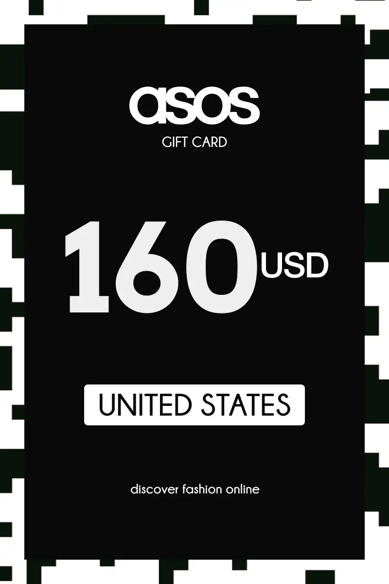 ASOS 160 USD Gift Card (United States) - Digital Key