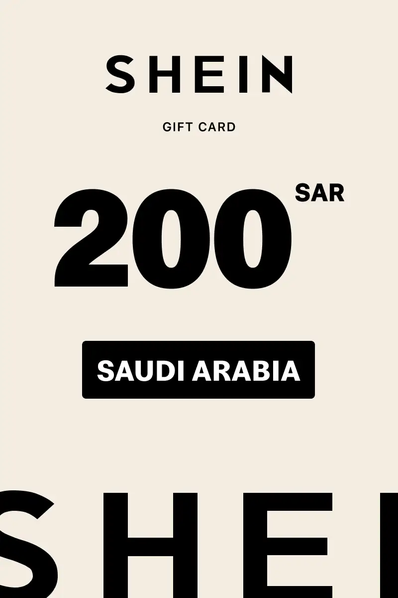 Buy Shein 200 SAR Gift Card (Saudi Arabia) - Digital Key