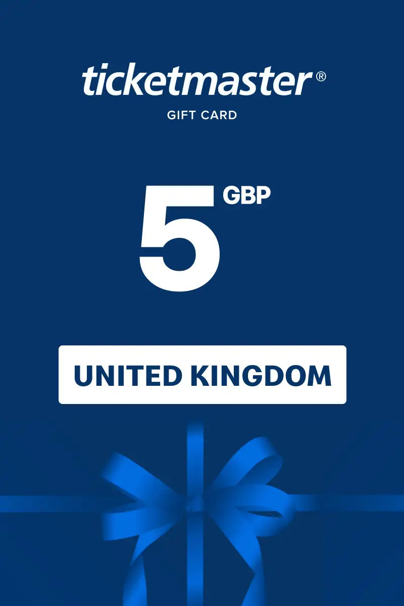 Ticketmaster 5 GBP Gift Card (United Kingdom) - Digital Key