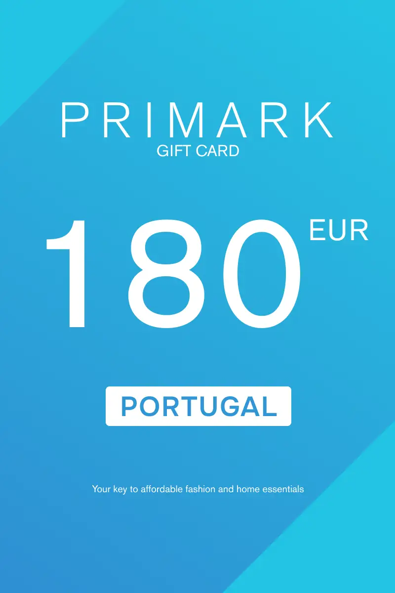 Primark 180 EUR Gift Card (Portugal) - Digital Key