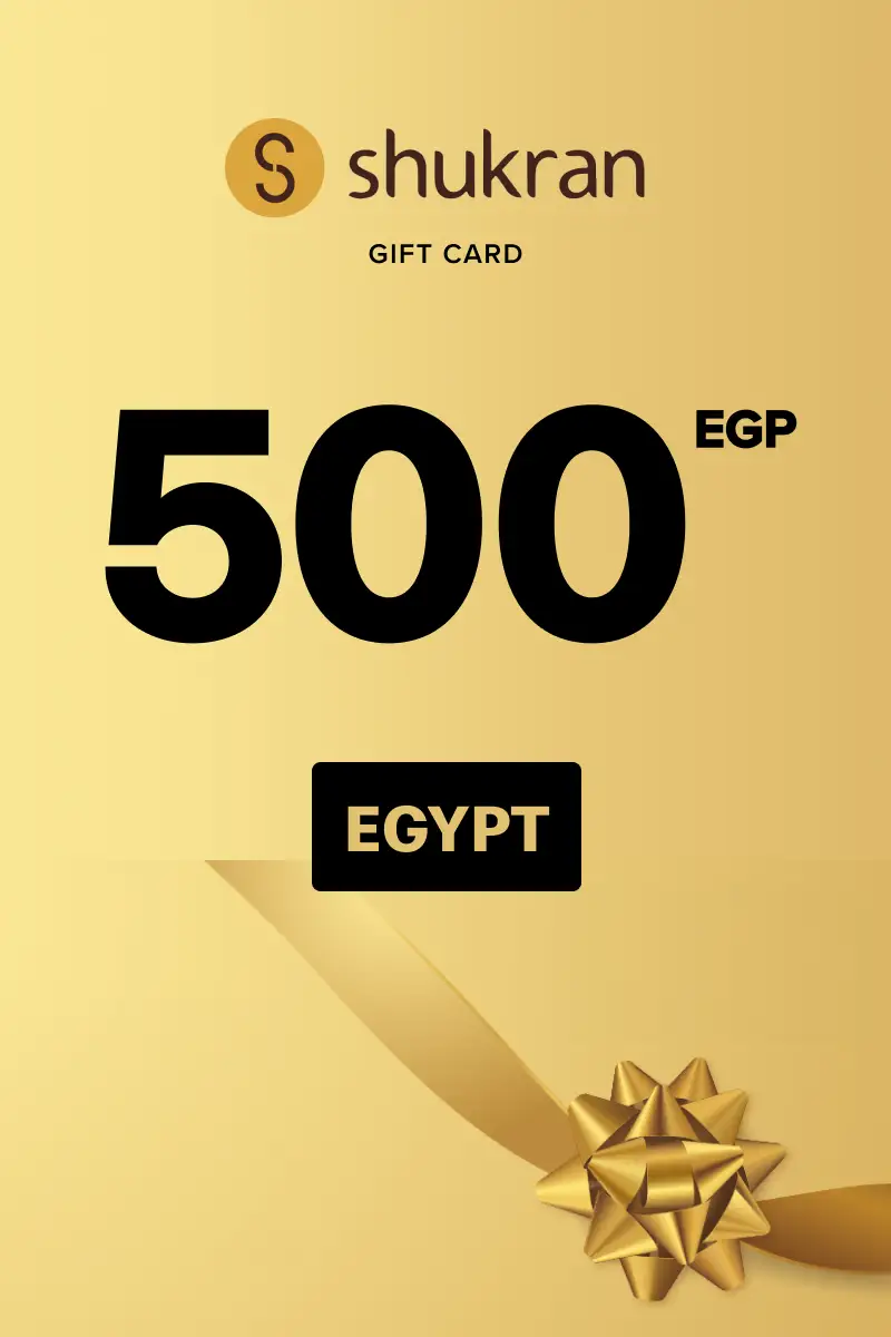 Shukran 500 EGP Gift Card (Egypt) - Digital Key