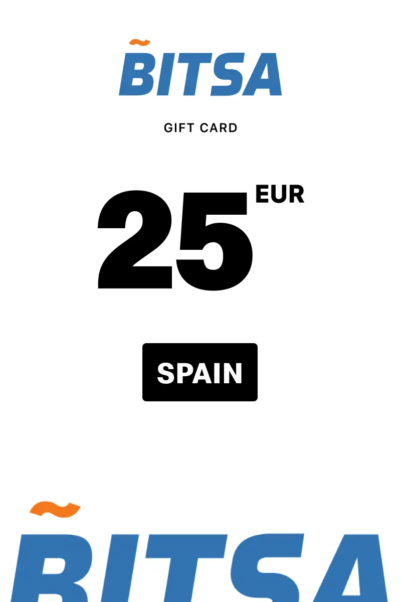Bitsa 25 EUR Gift Card (Spain) - Digital Key