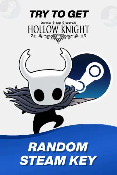 Try to Get Hollow Knight - Random 1 Key (Global) (PC) - Steam - Digital Key