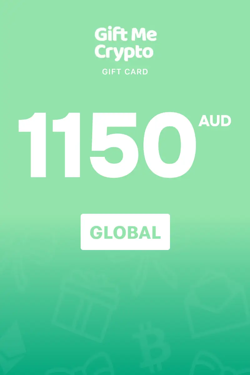 Gift Me Crypto 1150 AUD Gift Card (Global) - Digital Key