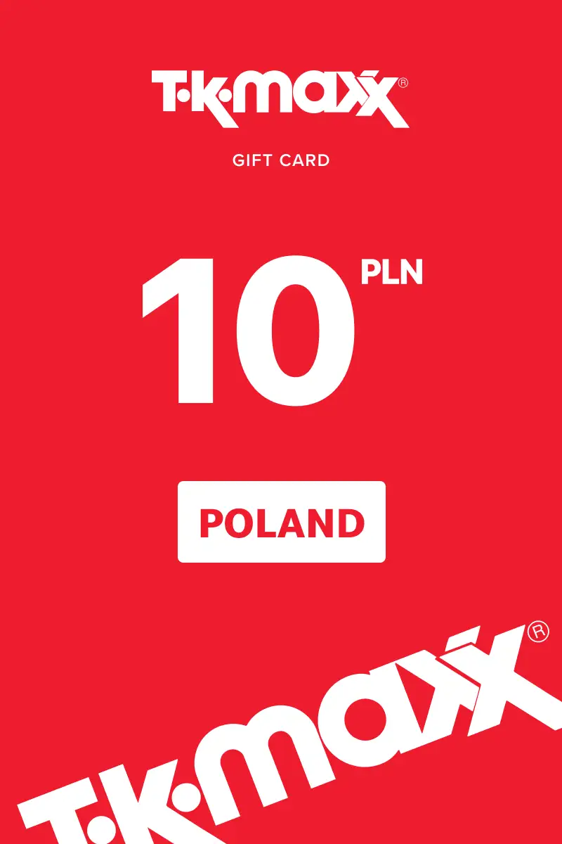 TK Maxx 10 PLN Gift Card (Poland) - Digital Key