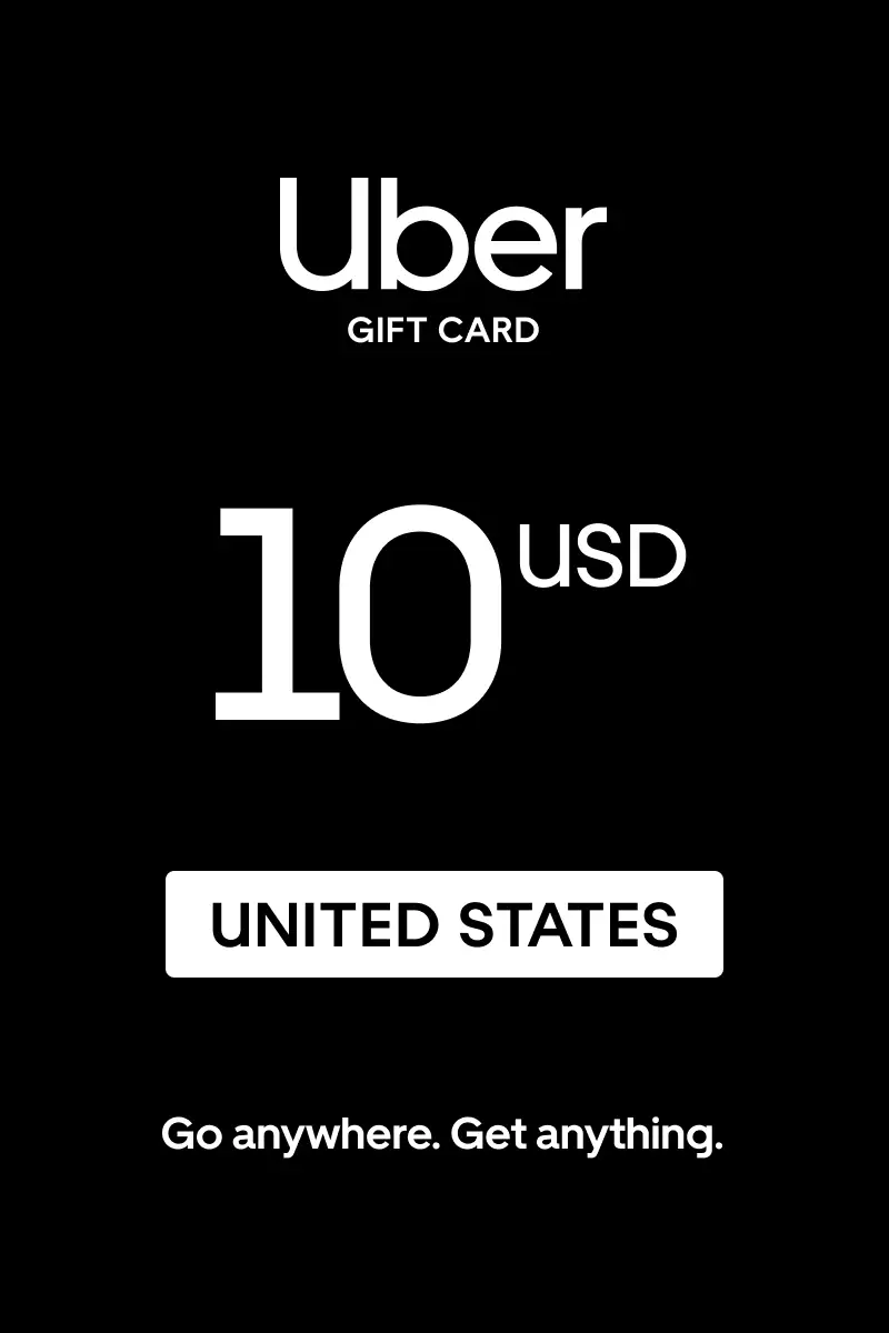 Uber 10 USD Gift Card (United States) - Digital Key