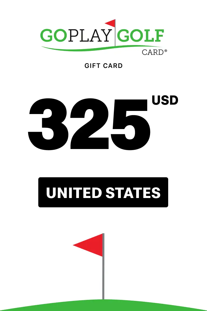 Go Play Golf 325 USD Gift Card (United States) - Digital Key