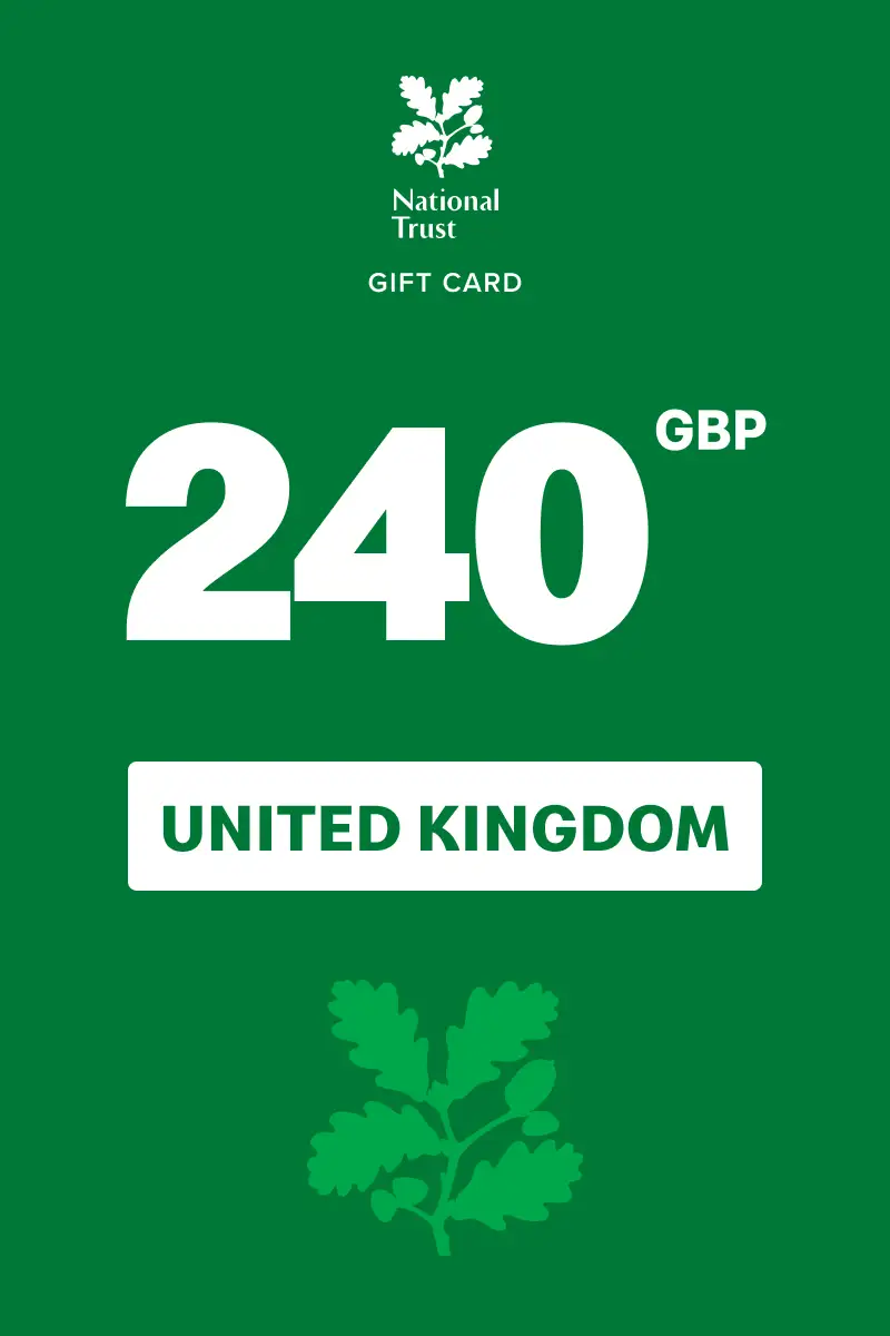National Trust 240 GBP Gift Card (United Kingdom) - Digital Key