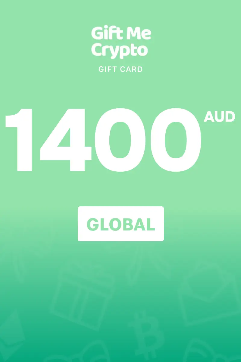 Gift Me Crypto 1400 AUD Gift Card (Global) - Digital Key