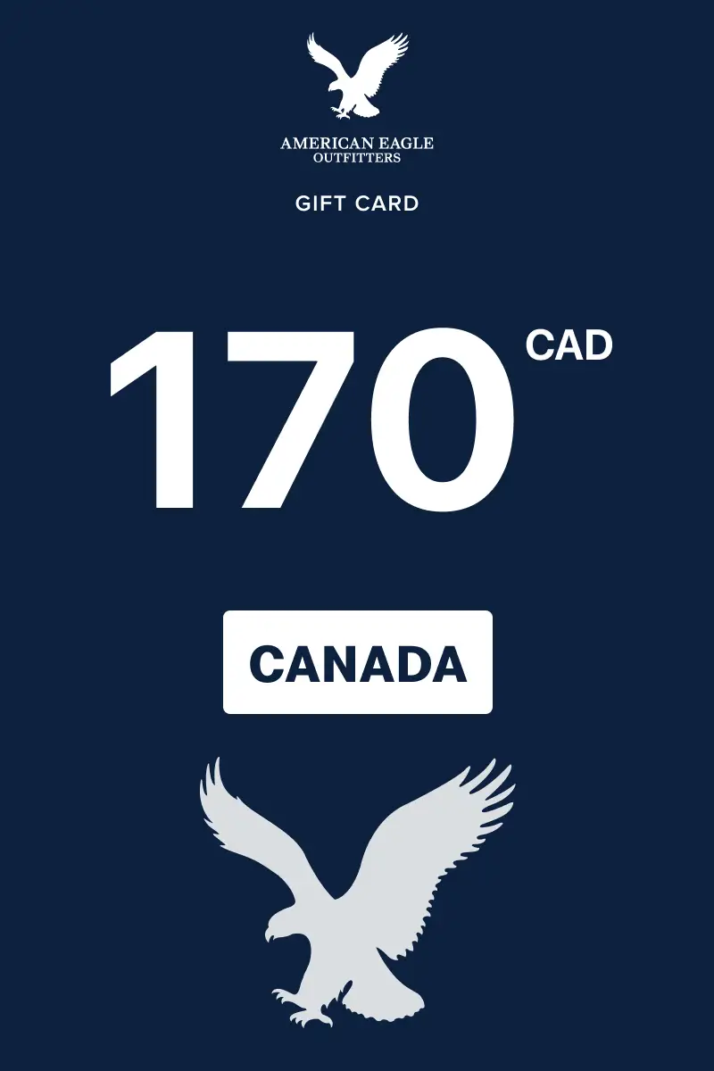 American Eagle Outfitters 170 CAD Gift Card (Canada) - Digital Key