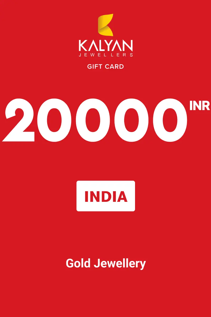 Kalyan Gold Jewellery 20000 INR Gift Card (India) - Digital Key