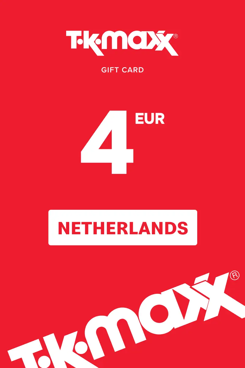 TK Maxx 4 EUR Gift Card (Netherlands) - Digital Key