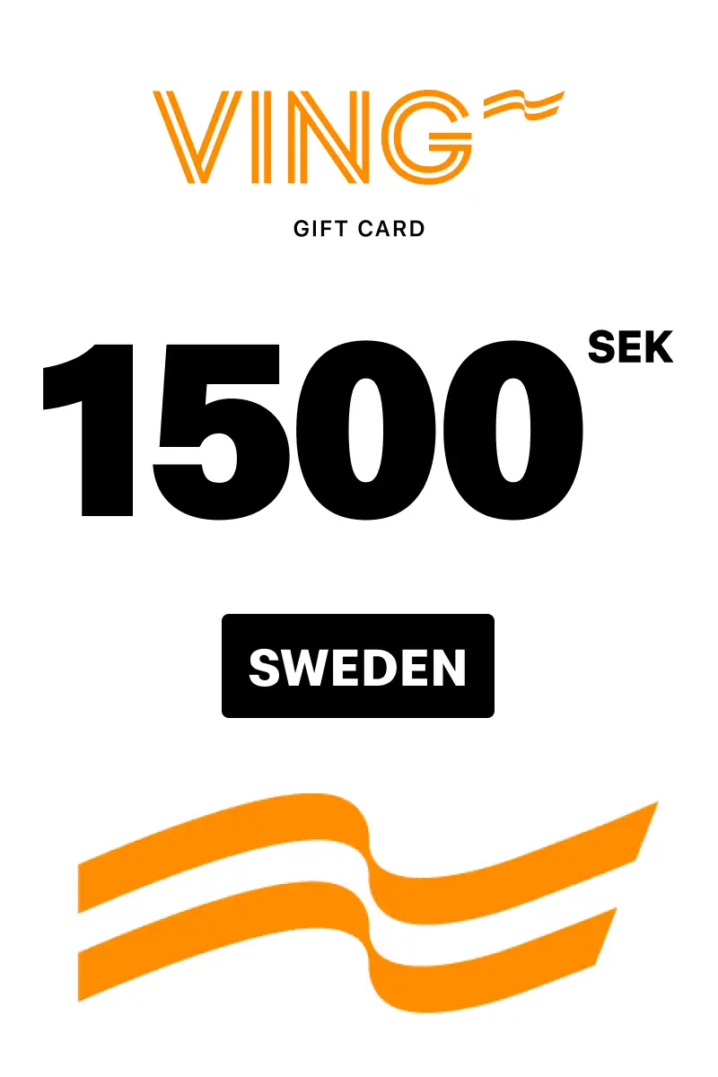 Ving 1500 SEK Gift Card (Sweden) - Digital Key