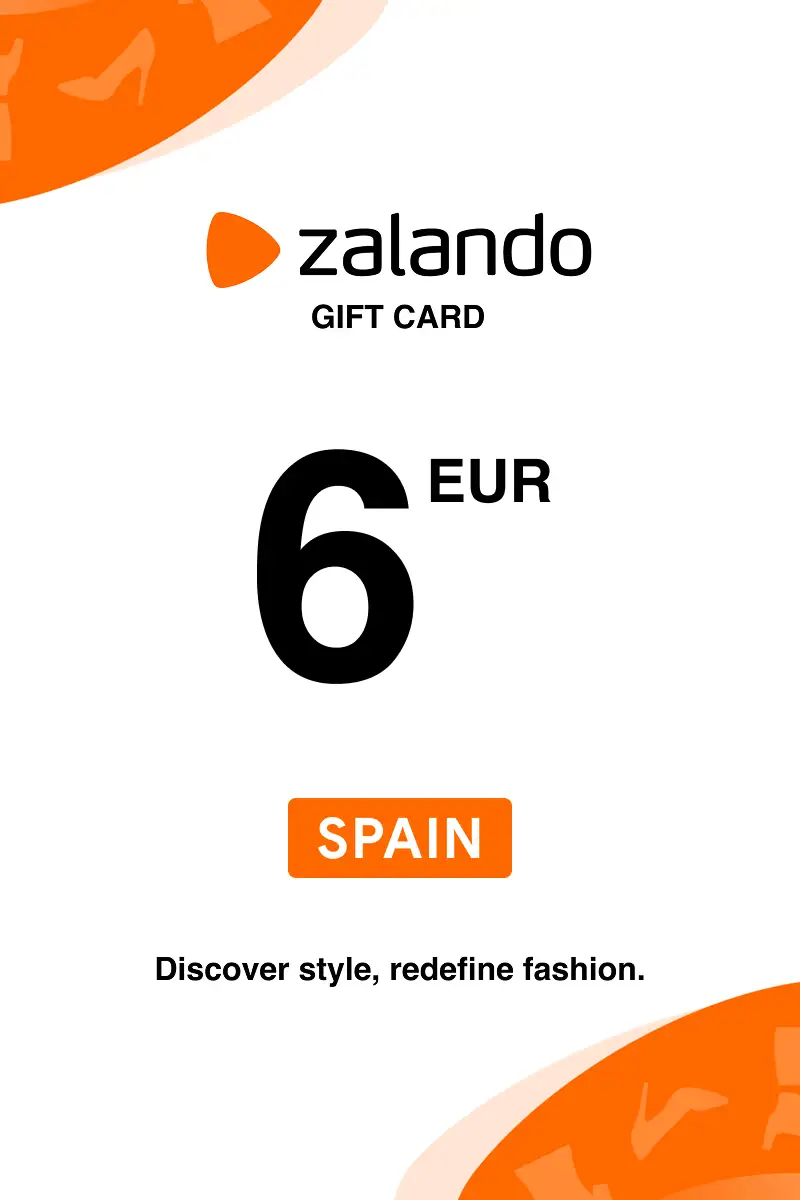 Zalando 6 EUR Gift Card (Spain) - Digital Key