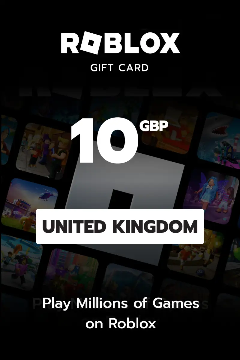 Roblox 10 GBP Gift Card (United Kingdom) - Digital Key