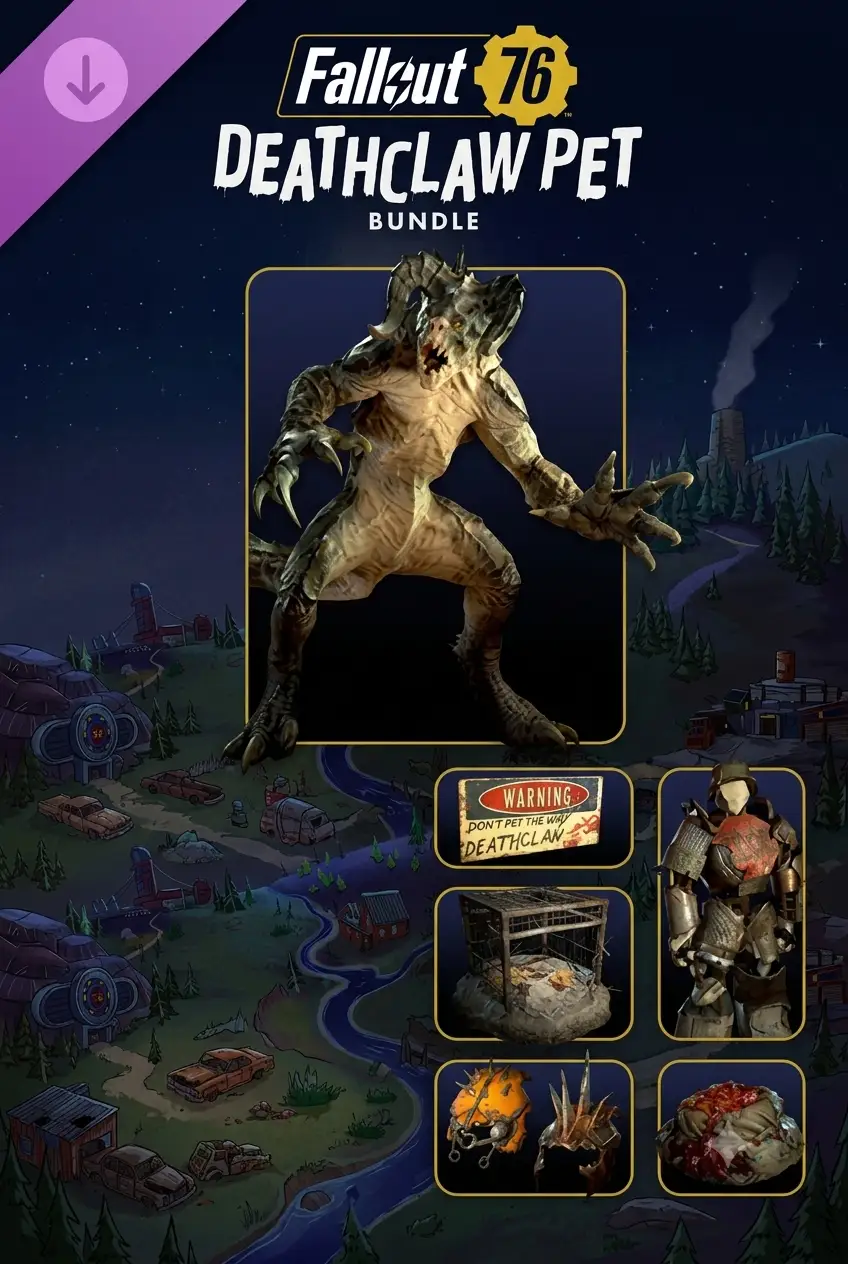 Fallout 76 - Deathclaw Pet Bundle DLC (Global) (PC) - Steam - Digital Key