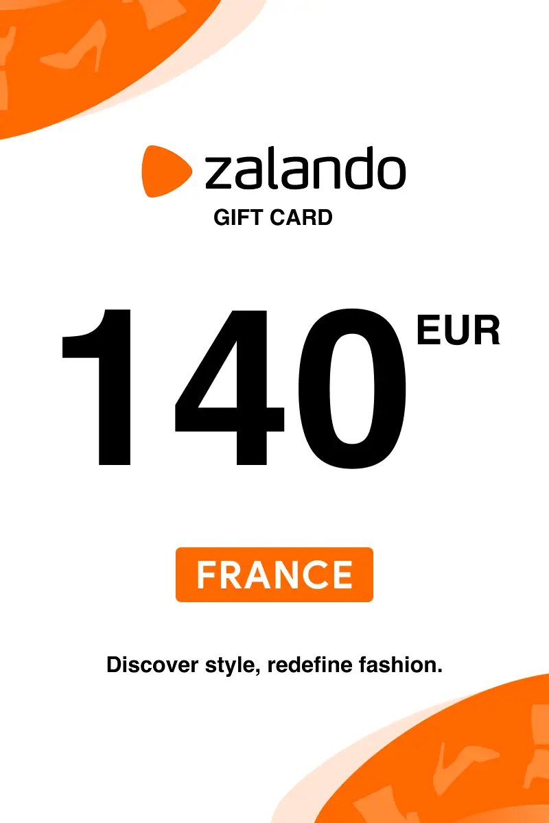 Zalando 140 EUR Gift Card (France) - Digital Key