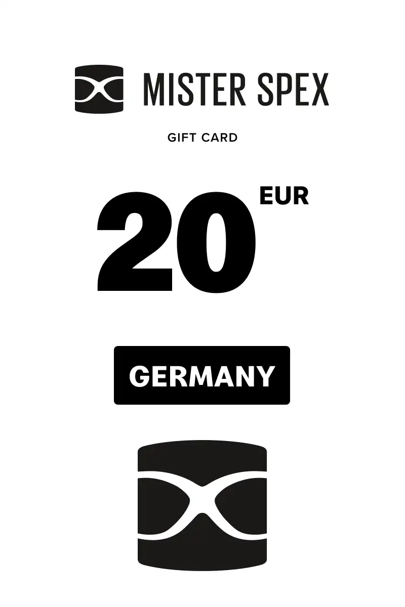 Mister Spex 20 EUR Gift Card (Germany) - Digital Key