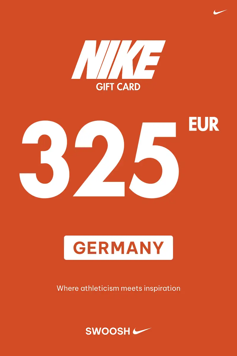 Nike 325 EUR Gift Card (Germany) - Digital Key