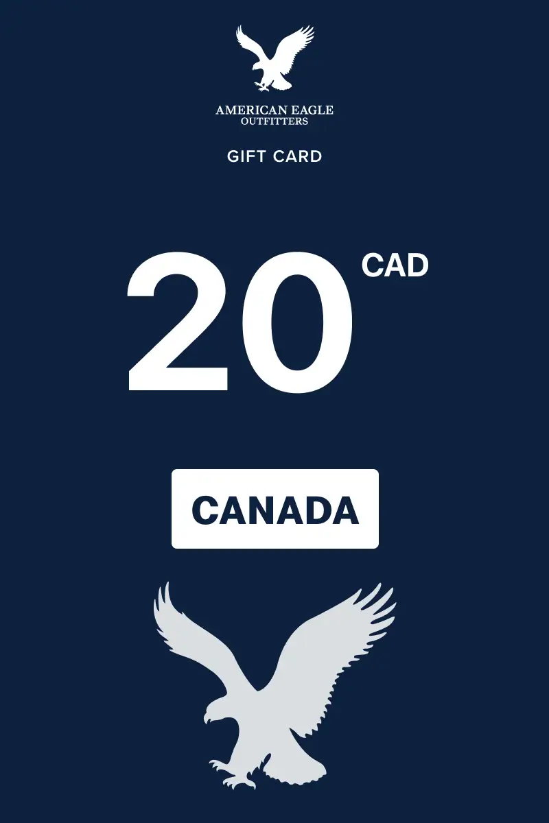 American Eagle Outfitters 20 CAD Gift Card (Canada) - Digital Key