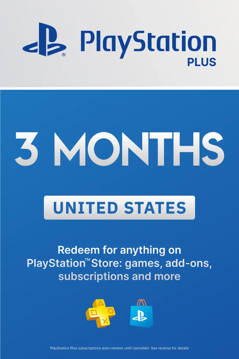 Ps plus deals membership 3 month