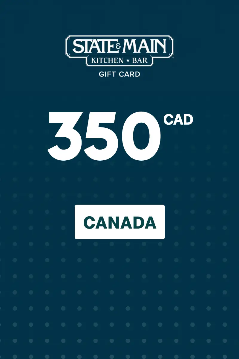 State and Main 350 CAD Gift Card (Canada) - Digital Key