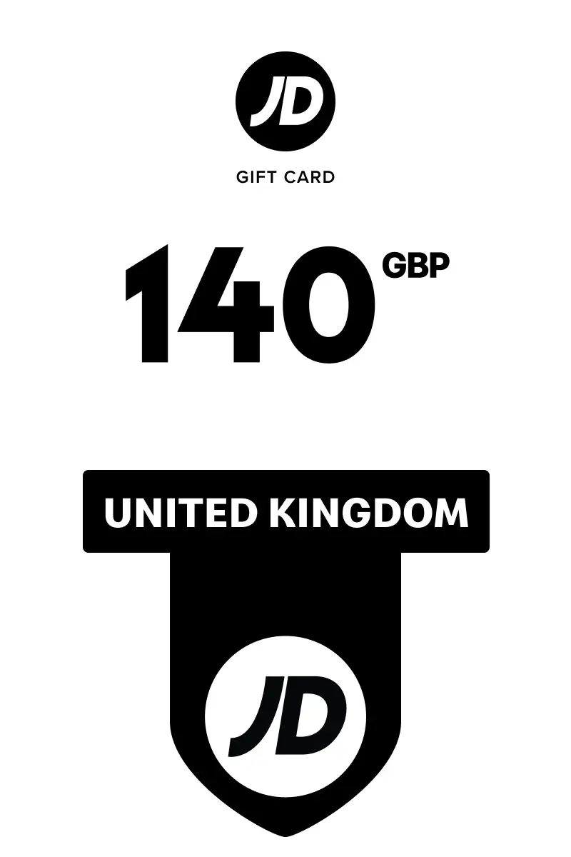 JD Sports 140 GBP Gift Card (United Kingdom) - Digital Key