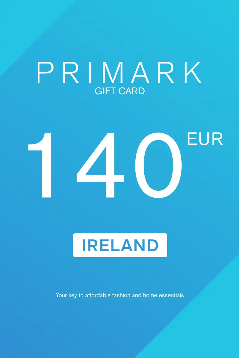 Primark 140 EUR Gift Card (Ireland) - Digital Key