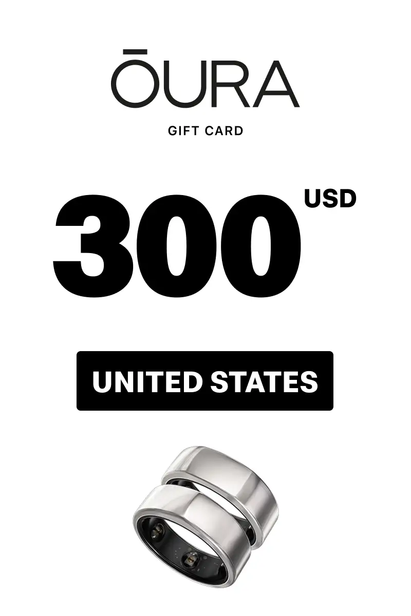Oura Ring 300 USD Gift Card (United States) - Digital Key