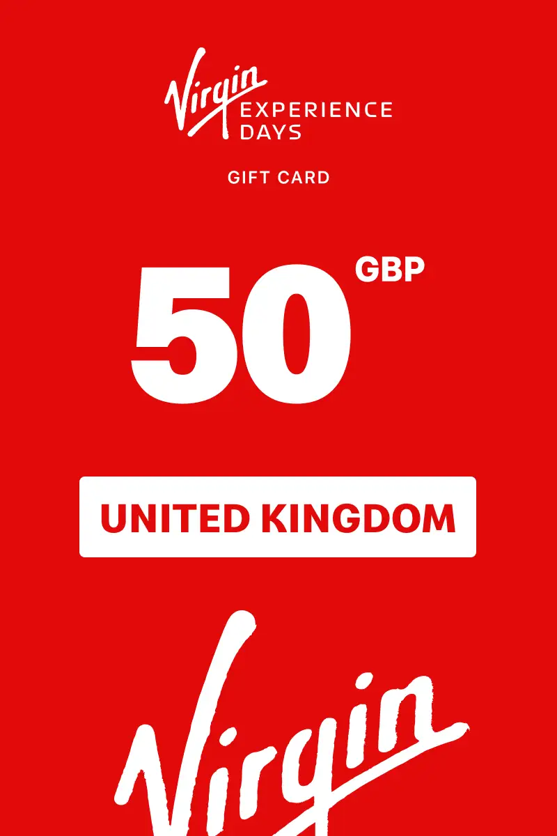 Virgin Experience Days 50 GBP Gift Card (United Kingdom) - Digital Key