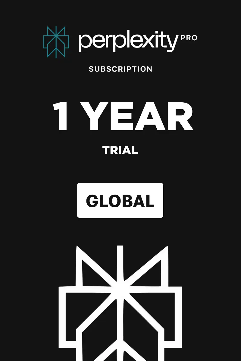 Perplexity Pro Trial 1 Year Subscription (Global) - Digital Key