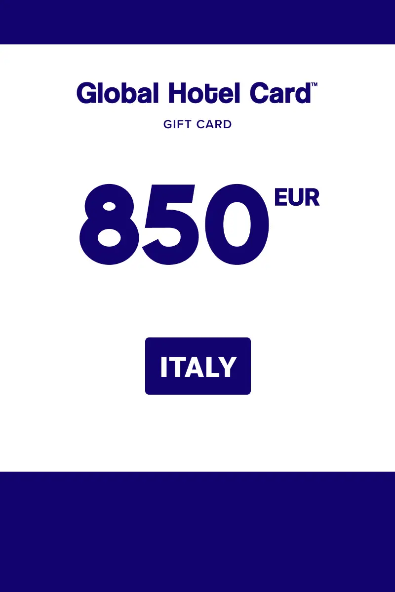 Global Hotel Card 850 EUR Gift Card (Italy) - Digital Key